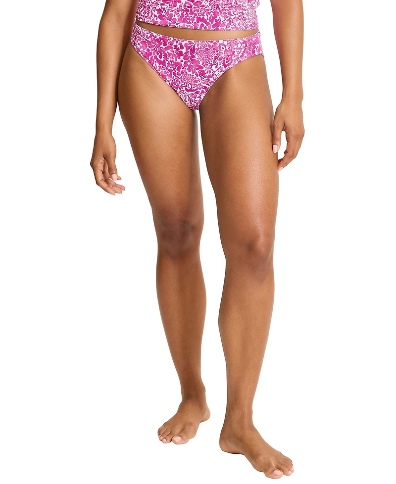 Tommy Bahama Women's Reversible Full-Coverage Swim Bottoms