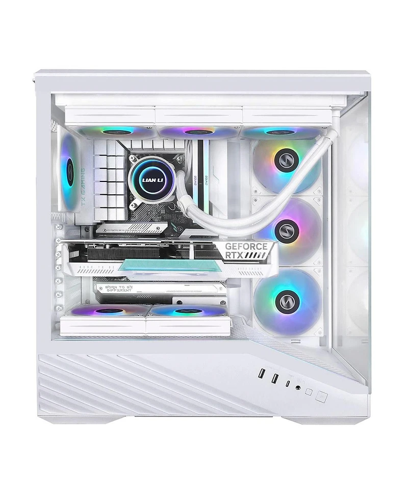 Lian-Li V100 Atx Mid-Tower Pc Case Compatible with Atx, M-atx, Itx, and E-atx Motherboards