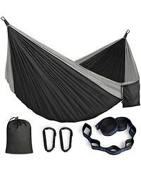 Piscifun Heavy Duty Camping Hammock 700lbs Capacity With Tree Straps Carry Bag Portable Outdoor