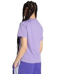 adidas Women's Essentials 3-Stripes Cotton T-Shirt