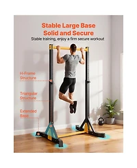 Sevorley Free Standing Pull Up Bar Station, Adjustable Pull-Up Tower, 330 lbs Capacity