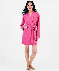 Charter Club Women's Solid Quilted Belted Robe