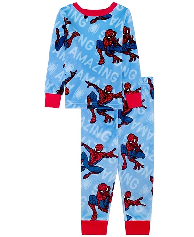 Ame Toddler Boys' 2T-4T Spider Wordy Pajamas, 2-Piece Set