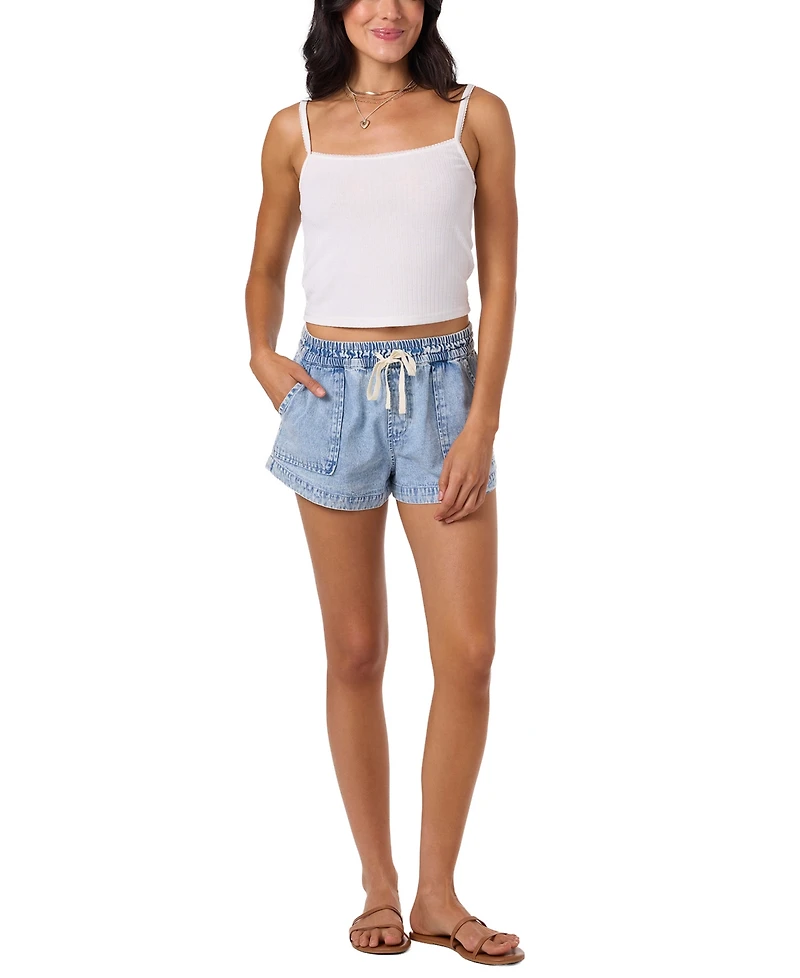 O'Neill Women's Sevie Pull-On Denim Shorts