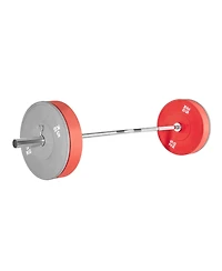 Sevorley 6FT Chrome Barbell Bar for 2-Inch Weight Plates, Knurled Grip Olympic Bar, 500 lb Capacity
