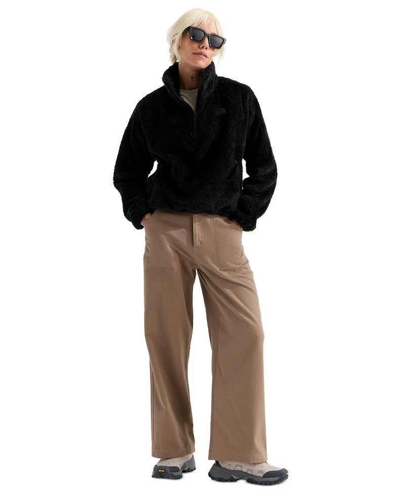 The North Face Women's Osito Evolve Half-Zip Fleece Stand Collar Jacket