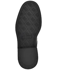 Guess Women's Fellini Buckle Strap Lace-Up Combat Booties