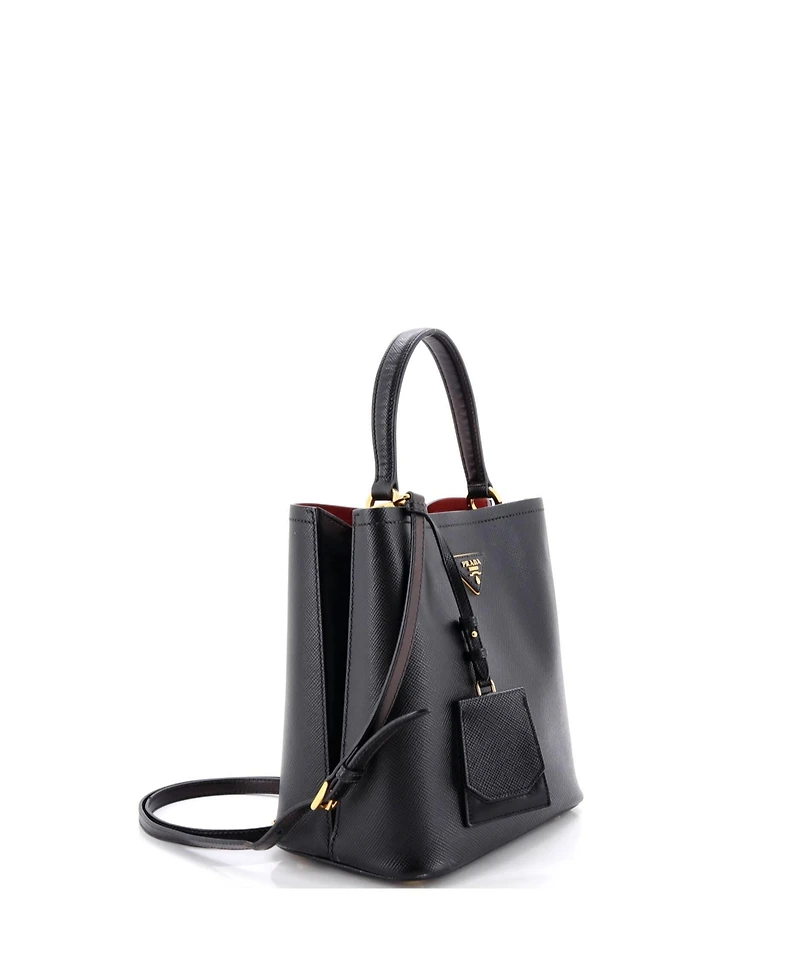 Pre-Owned Prada Medium Panier Bucket Bag Saffiano Leather