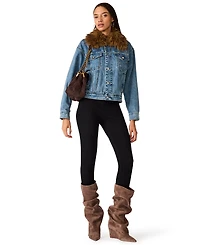 Steve Madden Women's Marky Button-Front Jacket