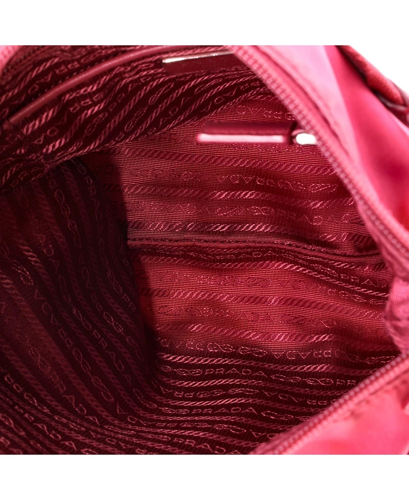 Pre-Owned Prada Medium Front Pocket Messenger Bag Tessuto