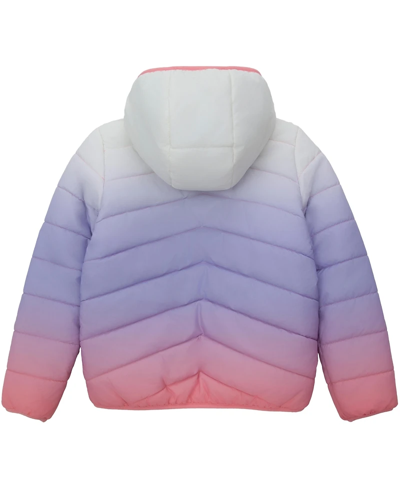 Rokka&Rolla Little and Big Girls' Reversible Fleece Jacket