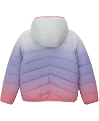 Rokka&Rolla Little and Big Girls' Reversible Fleece Jacket