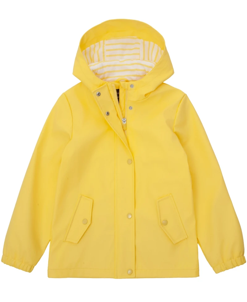 Rokka&Rolla Girls (4 - 18) Waterproof Rain Coat Rubberized Jacket