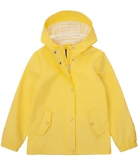 Rokka&Rolla Girls (4 - 18) Waterproof Rain Coat Rubberized Jacket