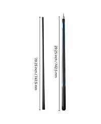 Sevorley 58-Inch Jump Break Pool Cue with Carbon Fiber Shaft and Maple Butt