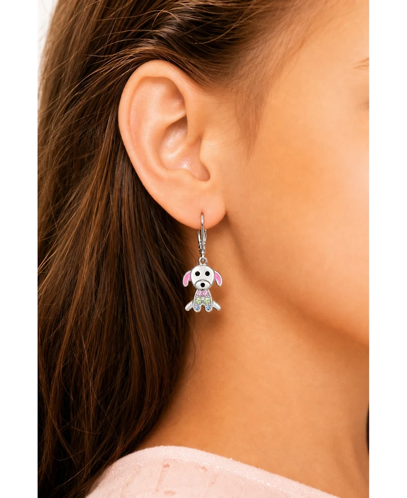 Chanteur Kids Dog Hypoallergenic Earrings for Girls with Leverbacks