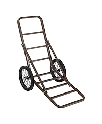 Sevorley Folding Deer Cart, 300 lb Game Hauler with 15-Inch Solid Rubber Wheels