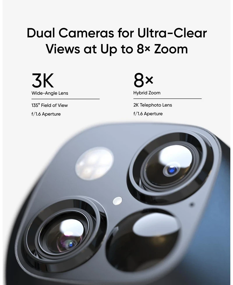 eufy Cam S3 Pro 4-Cam Kit + Solo Cam S340, Solar Camera Outdoor Wireless, 4K Max Color Night Vision, No Blind Spots