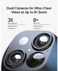 eufy Cam S3 Pro 4-Cam Kit + Solo Cam S340, Solar Camera Outdoor Wireless, 4K Max Color Night Vision, No Blind Spots