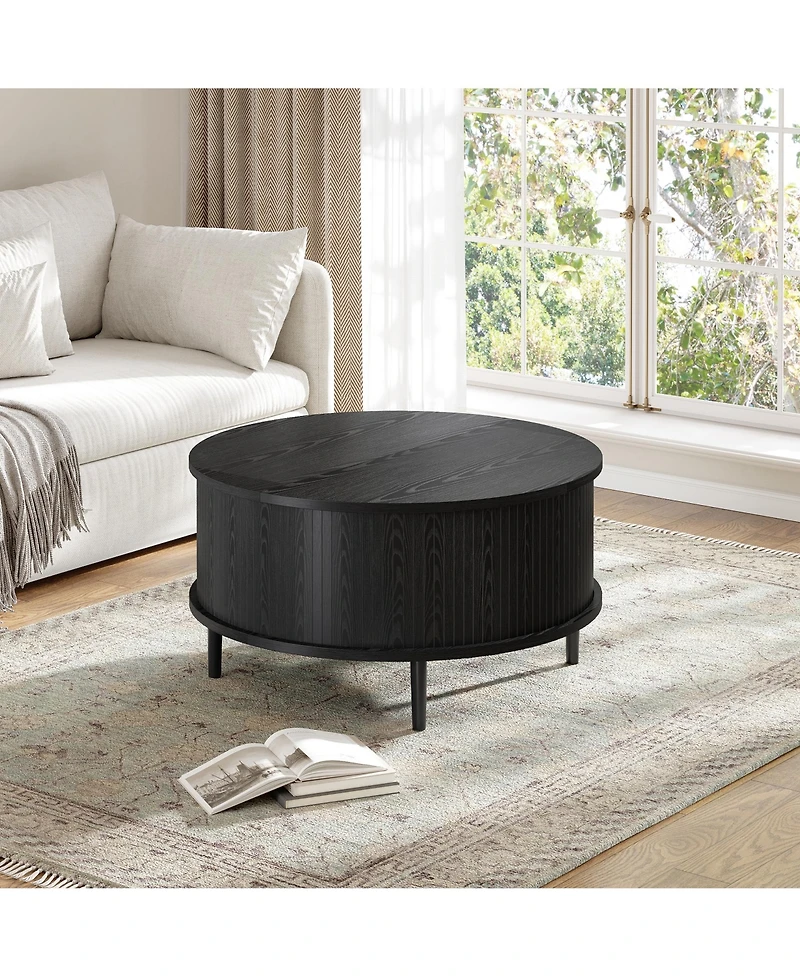 homfan Mid Century Modern Coffee Table