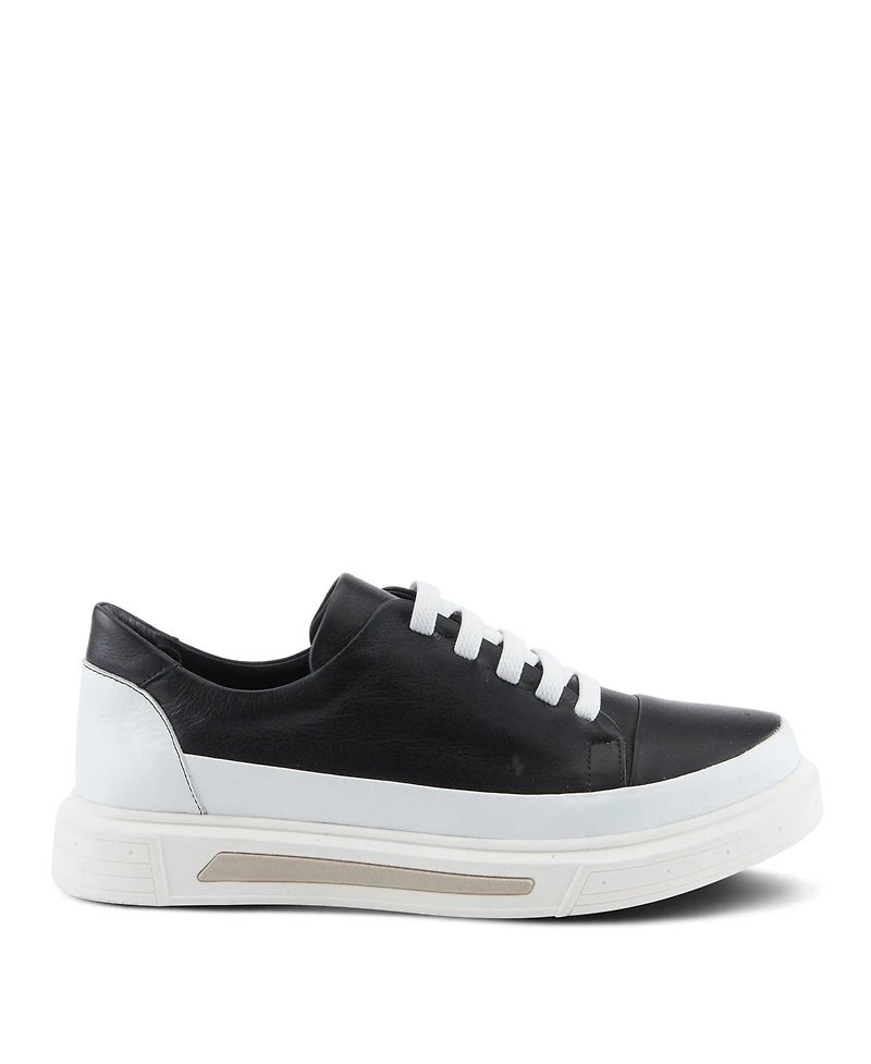 Spring Step Women's Dune Fashion Sneaker with Mesh Upper