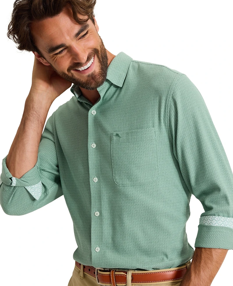 Tommy Bahama Men's Solid Woven Shirt