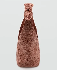 Mango Women's Beaded Handbag