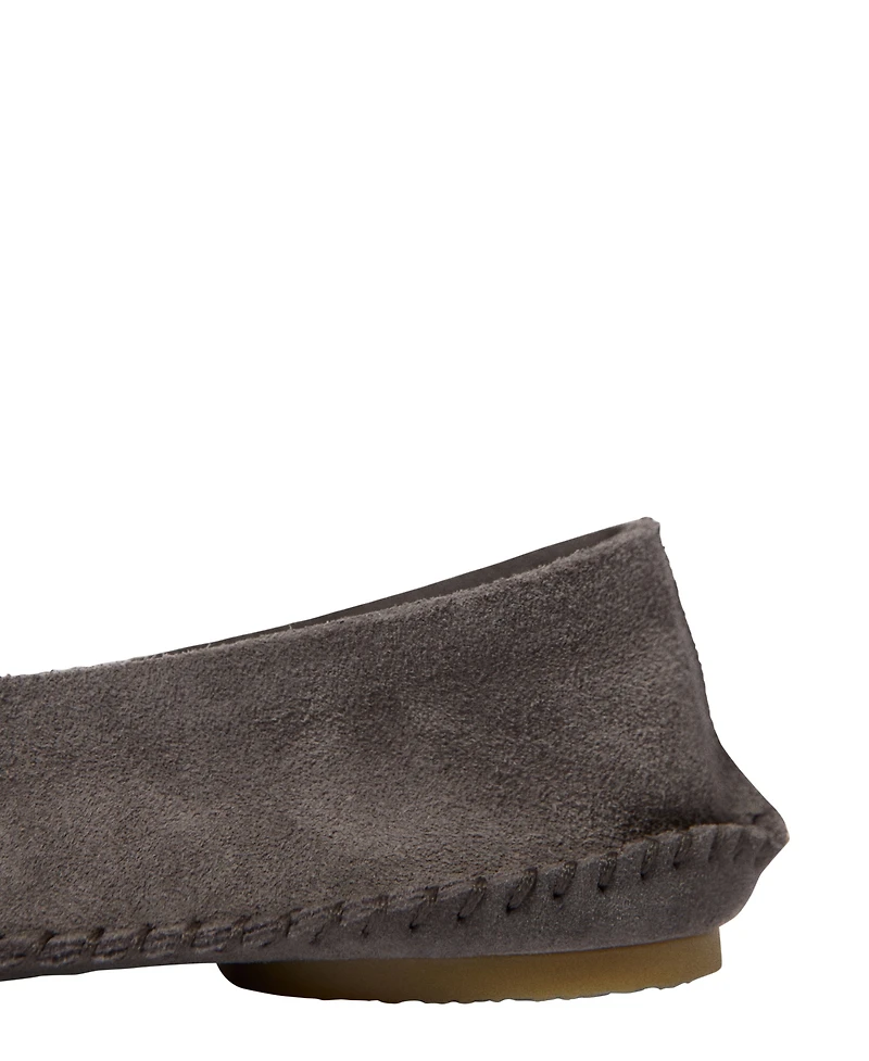 Mango Women's Stitching Detail Split Leather Shoes