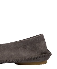 Mango Women's Stitching Detail Split Leather Shoes