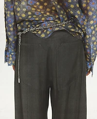 Mango Women's Stitching Details Straight Suit Pants