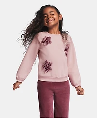 Kids Headquarters Toddler Girls' 2T-4T Long-Sleeve Top and Pants, 2-Piece Set