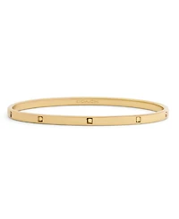 Coach Faux-Stone Signature Logo Enamel Stone Duo Bangle Bracelet