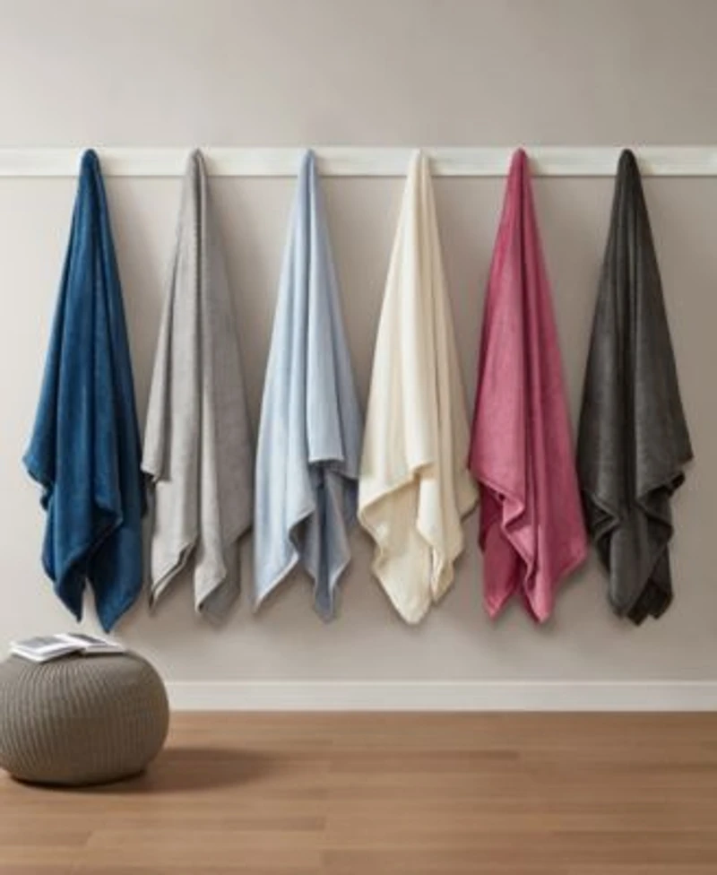 Premier Comfort Cozy Waffle Plush Blanket