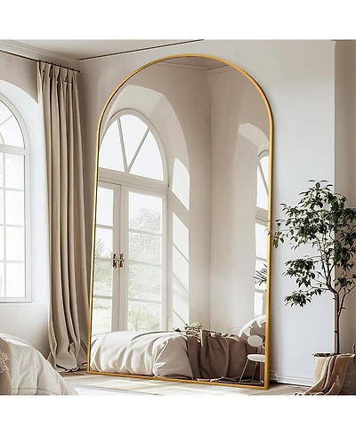 Antok Full Length Mirror, 82"x44" Floor Mirror for Bedroom, Hanging Mounted for Living Room Cloakroom