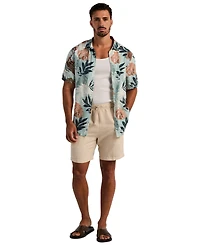 Cubavera Men's Tropical Print Button-Down Shirt