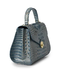 Brahmin Annalise Melbourne Small Leather Satchel Handbag
