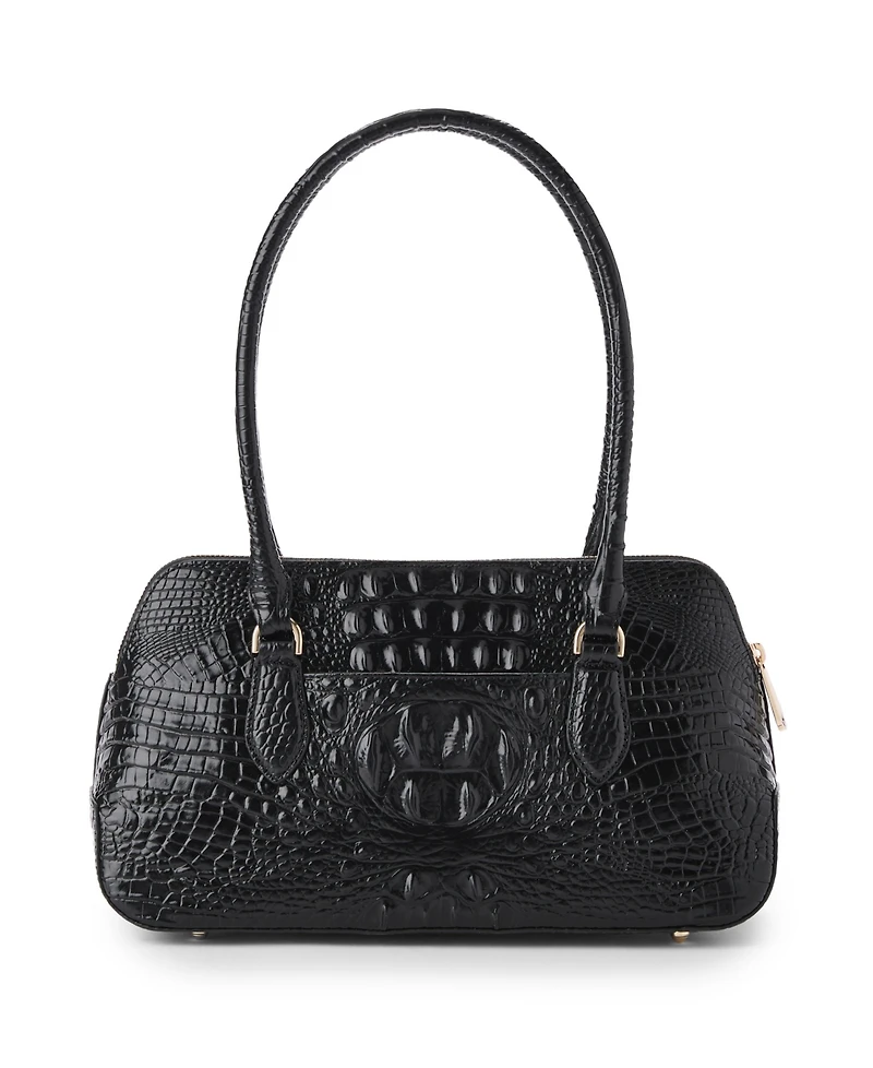 Brahmin Jennifer Melbourne Medium Leather Satchel Handbag