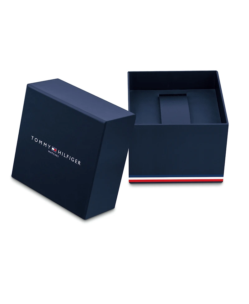 Tommy Hilfiger Men's Quartz Navy Silicone Strap Watch 42mm