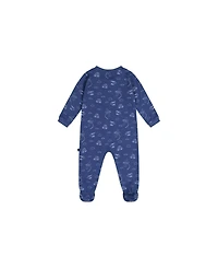 Deux par Baby Boy 3M-24M Cotton One Piece Pajama Transport Print