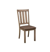Liberty Furniture Industries, Inc Sun Valley Slat Back Side Chair (Rta)-Set of 2 in Sandstone