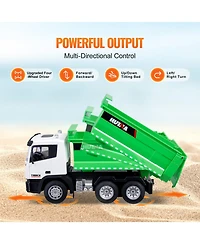 Sevorley 1:18 Scale 9-Channel 4WD Remote Control Dump Truck