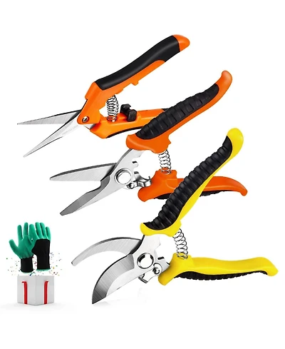 Xdovet Garden Pruning Shears Set With Gloves