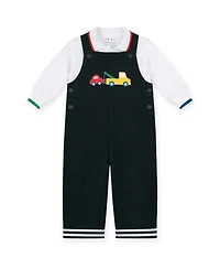 Florence Eiseman Baby Boy ( 6M to 24M ) French Terry Knit Longall With Tow Truck