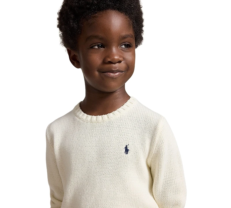 Polo Ralph Lauren Boys' 2T-7 Crewneck Sweater