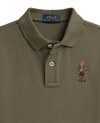 Polo Ralph Lauren Boys' 2T-7 Bear Solid Shirt
