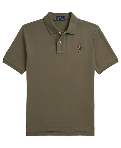 Polo Ralph Lauren Boys' 8-20 Bear Mesh Shirt