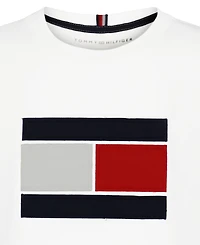 Tommy Hilfiger Boys' 8-20 Flag Applique Short-Sleeve T-Shirt