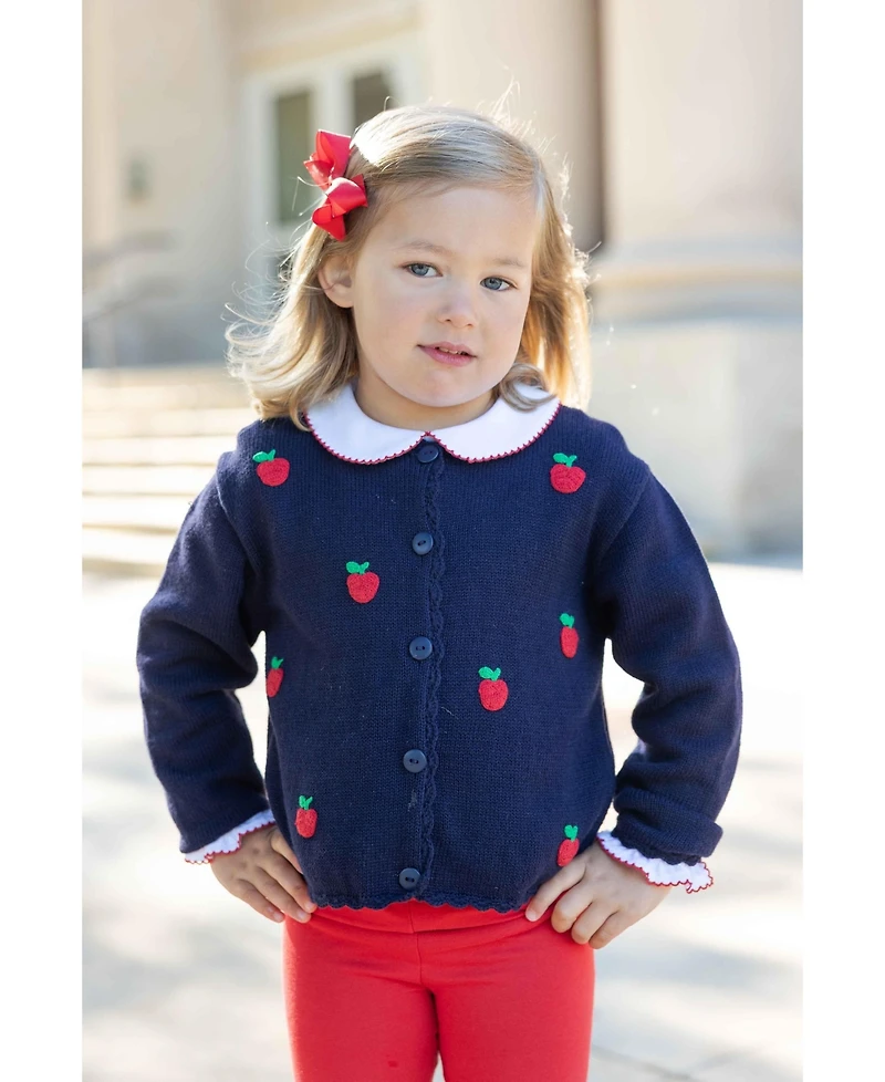 Florence Eiseman Baby Girl ( 12M to 24M ) Sweater With Apples