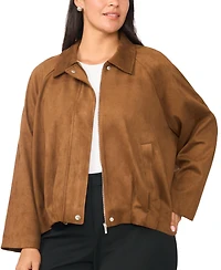 Vince Camuto Plus Raglan-Sleeve Jacket