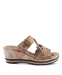 L'Artiste Women's Spring Step Coverup Sandal with Stitch-to-Sole Construction